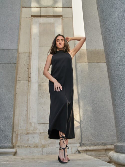 black dress