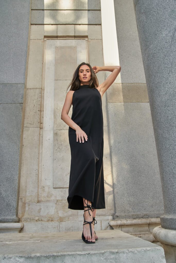 black dress