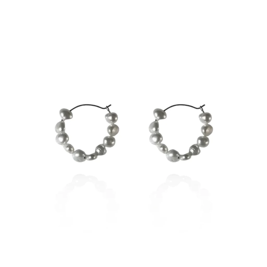 pearl earrings